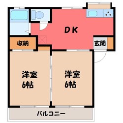 サングリーンハイツの物件間取画像